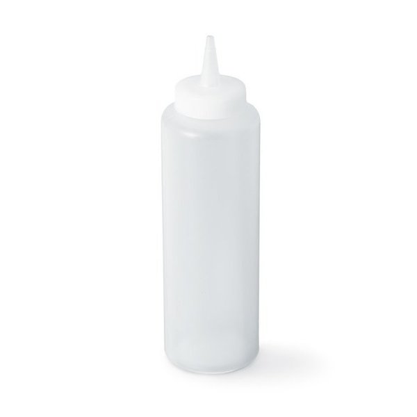 Vollrath Vollrath 12 oz. All Purpose Plastic Clear Squeeze Bottle, PK12 52063